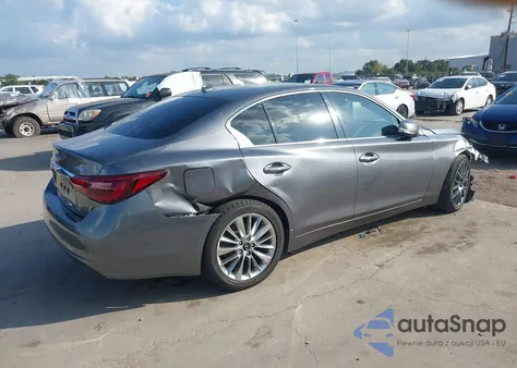2021 Infiniti Q50 Luxe from USA, damaged, VIN JN1EV7BP3MM703328